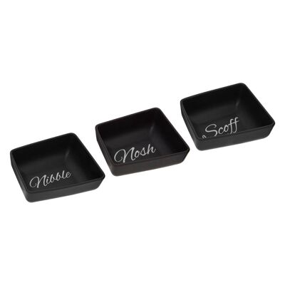 Mangé Snack Dishes - Set of 3
