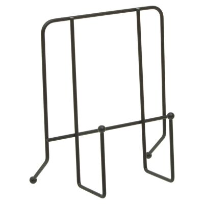 Matt Black Finish Cookbook Stand