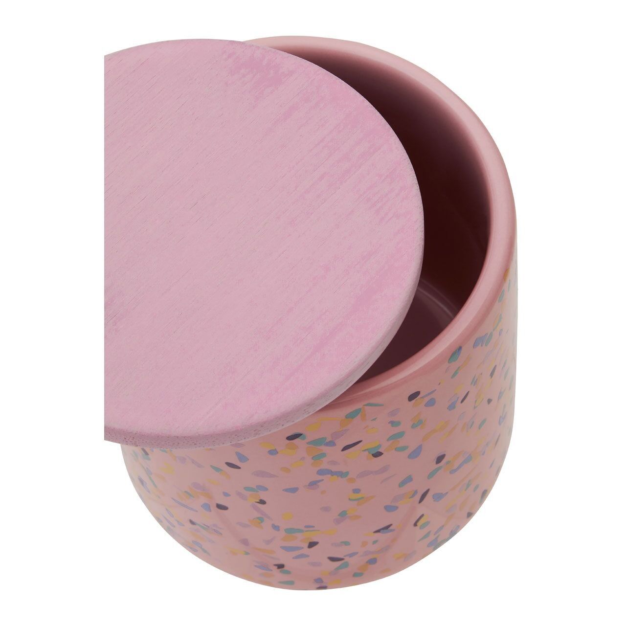 Barattolo portaoggetti Terrazzo rosa medio