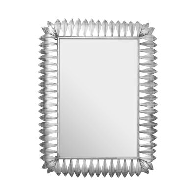 Merlin Silver Leaf Frame Wall Mirror