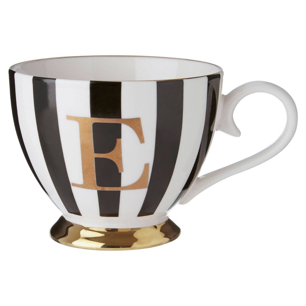 Tazza con monogramma Mimo Duchess E Letter