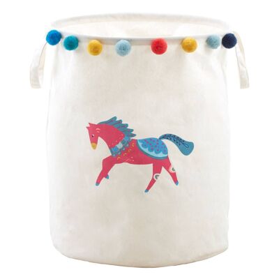 Mimo Eclectic Horse Laundry Bag