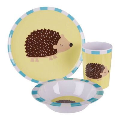 Mimo Kids Harry Hedgehog Dinner Set