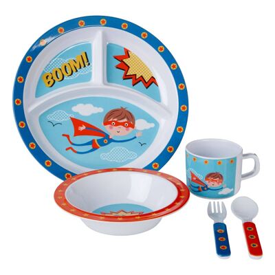 Mimo Kids Super Rupert Dinner Set