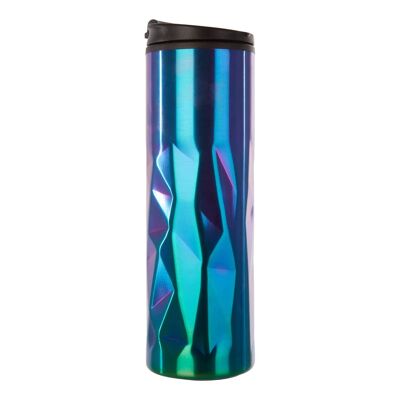 Mimo Oil Slick Finish Double Wall Travel Mug