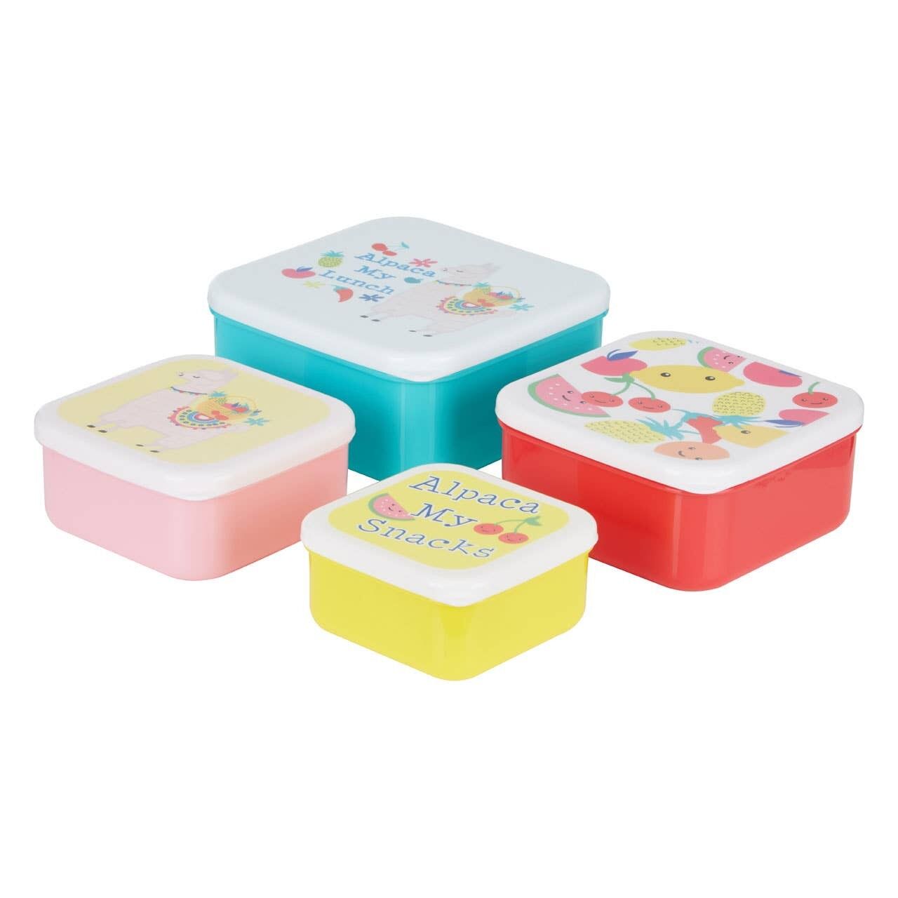 Buy wholesale Mimo Set of 4 Furity Alpaca Lunch Box