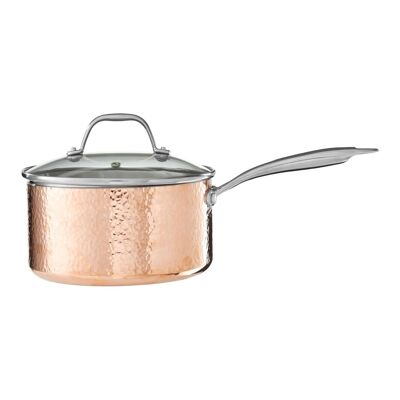 Minerva Large Hammered Saucepan