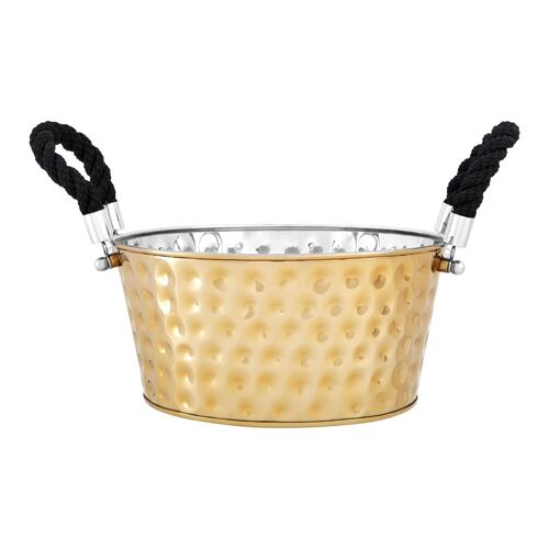 Miressa Large Gold Finish Party Bucket