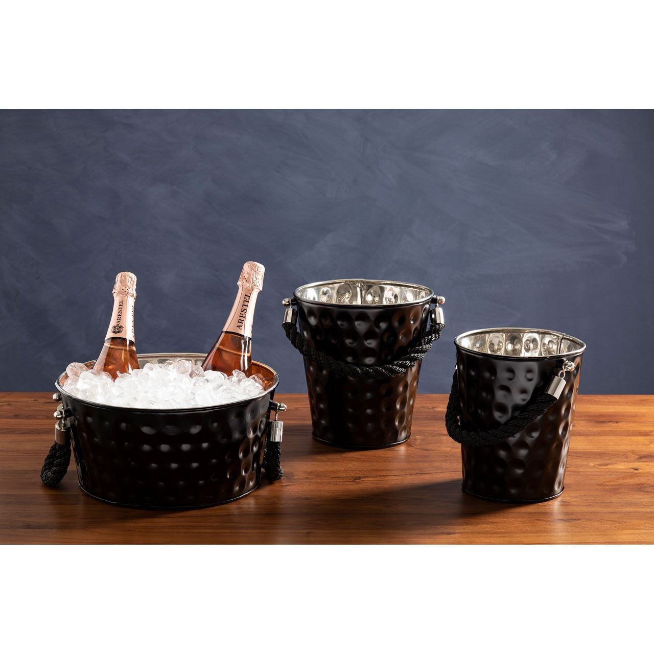 Miressa Medium Black Party Bucket