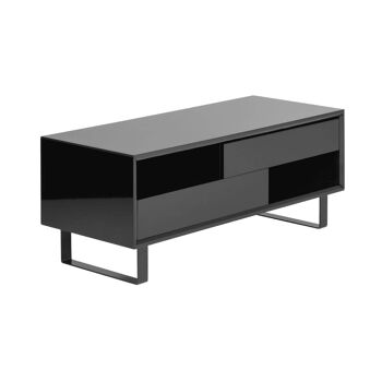 Table Basse Moritz Noir Brillant 1