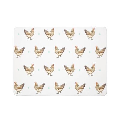 Mrs Henderson Cork Placemats - Set of 4