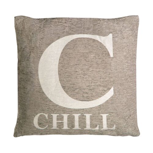 Natural 'Chill' Words Cushion