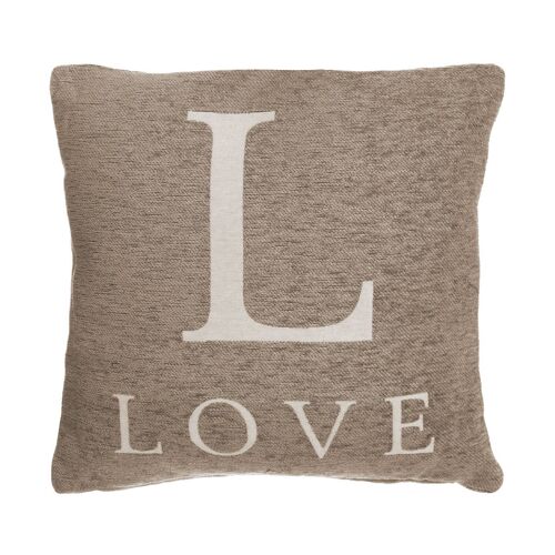 Natural 'Love' Words Cushion