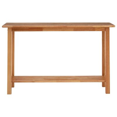 Natural Rectangular Console Table