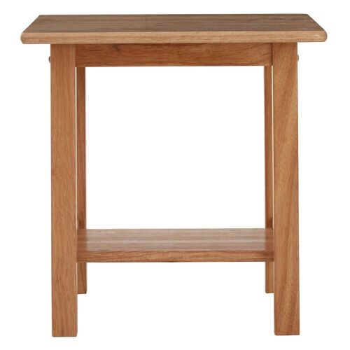 Natural Square Side Table