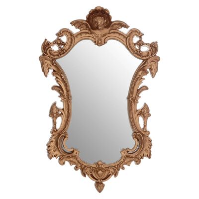 Neo-Classical Gold Finish Wall Mirror