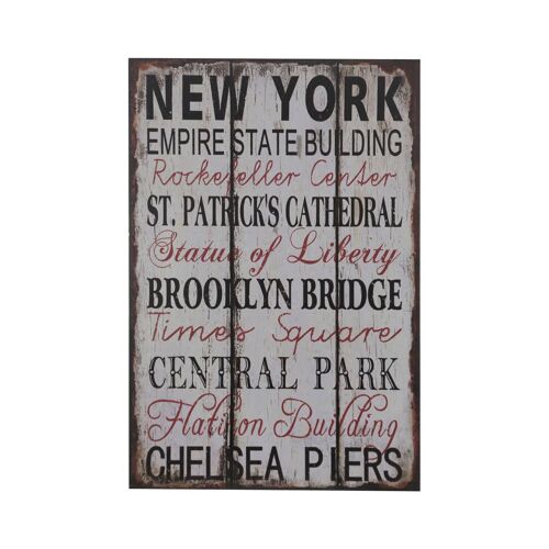 New York Plaque