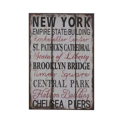 New York Plaque