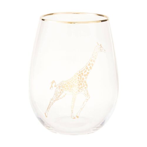 Nomi Giraffe Stemless Wine Glass