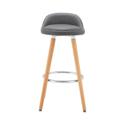 Normann Grey Bar Stool