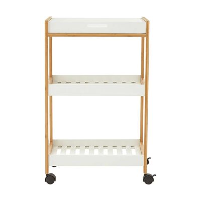 Nostra 3 Tiers Shelf Unit with Wheels