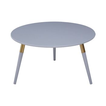 Table Basse Nostra Gris Clair 1