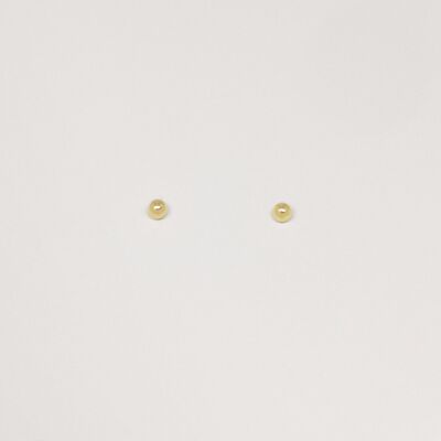 tiny studs - gold