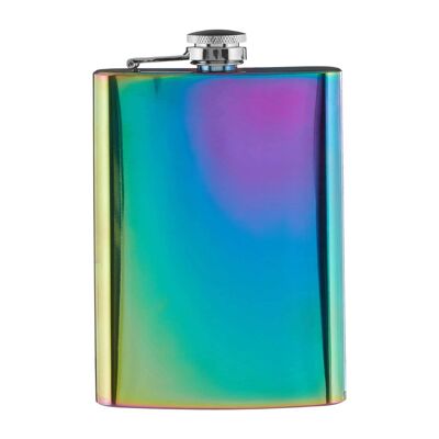 Oil Slick Hip Flask