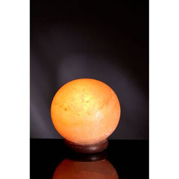 Lampe à sel Orb avec prise UE 9