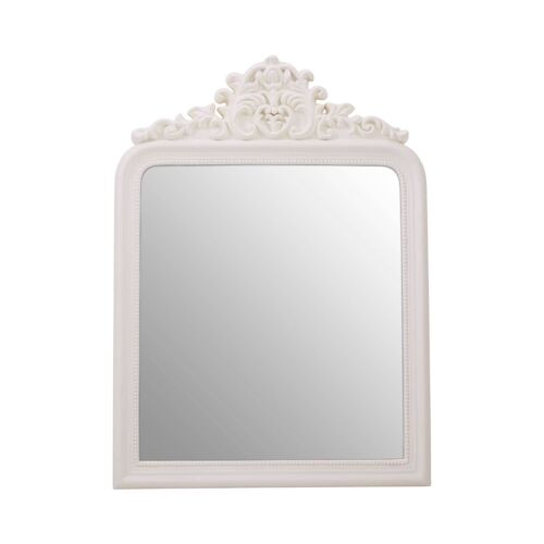 Ornate Cream Wall Mirror