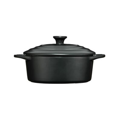 OvenLove Black Casserole Dish - 1.4 Ltr