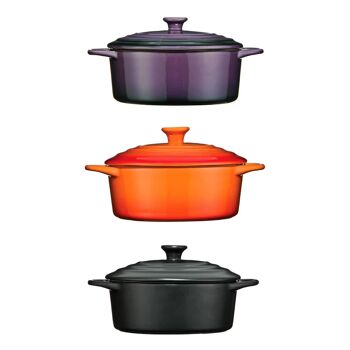 Cocotte Noire OvenLove - 1,4 L 3