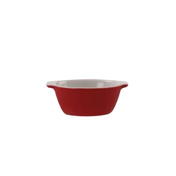 OvenLove Plat de Cuisson Ovale Rouge 0.19Ltr 8