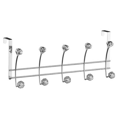 Over Door Clear Diamantes 10 Hook Hanger