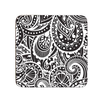 Sous-verres Paisley - Lot de 4 4