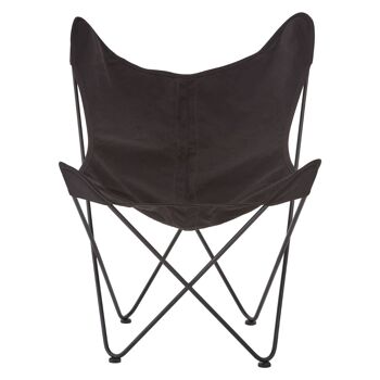 Chaise papillon noire Papillon 2