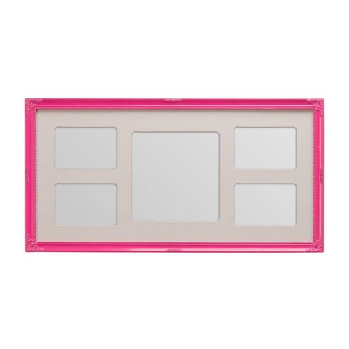 Pink 5 Photo Multi Photo Frame