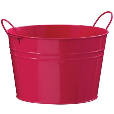 Pink Zinc Bucket