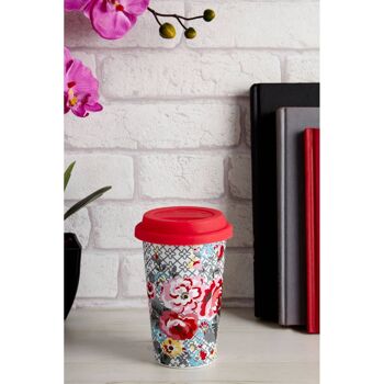 Tasse de voyage florale Pippa 4