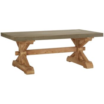 Table basse en bois de Pompéi 8