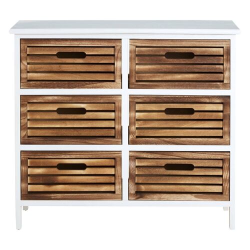 Portsmouth 6 Drawers Unit