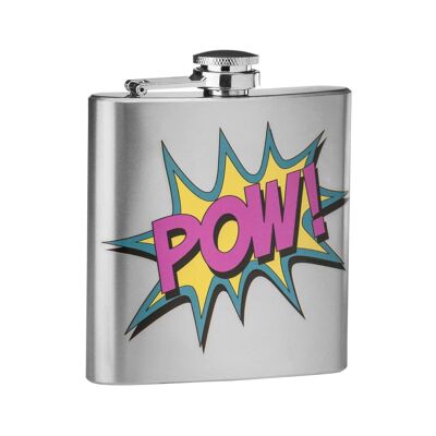 Pow Design Hip Flask