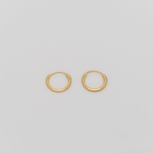 simple hoops - Gold - XS