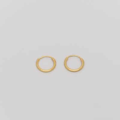 simple hoops - Gold - XS