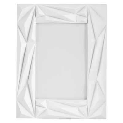 Prisma White 5in x 7in Photo Frame