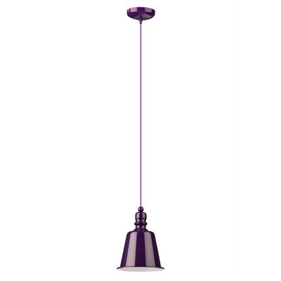 Purple Pagoda Pendant Light