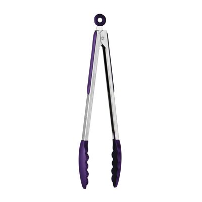 Purple Silicone Zing Tongs