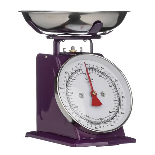 Purple Standing Kitchen Scale - 5kg