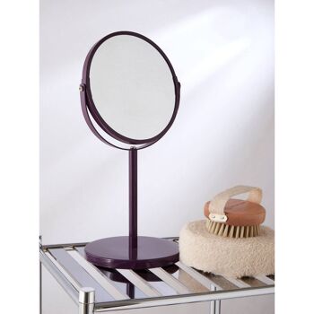Miroir pivotant violet 3