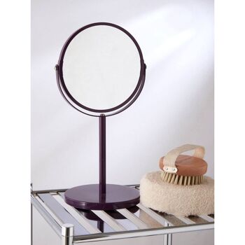 Miroir pivotant violet 4